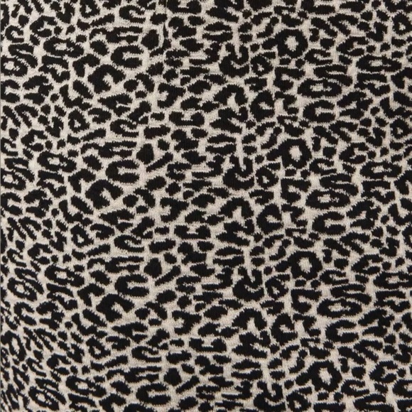 NEW with tags (NWT) Anthropologie Pencil Skirt Leopard Print Midi Skirt - Picture 3 of 6